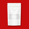 White Standup Pouches (with Window)