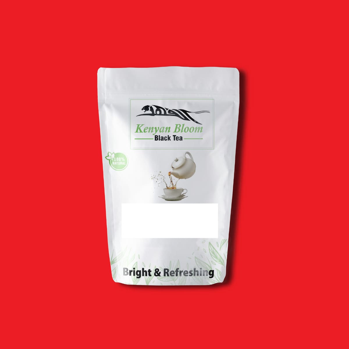 Printed White Standup Pouches