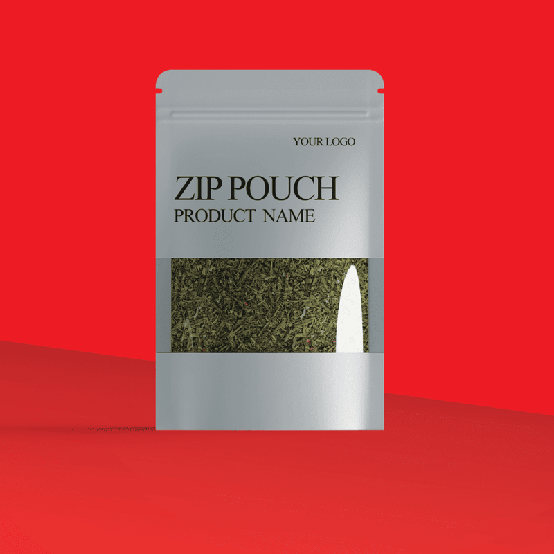 Printed White Standup Pouches